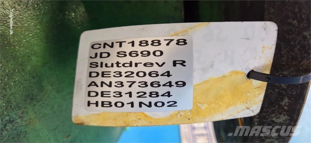 John Deere S690 Příslušenství a náhradní díly ke kombajnům