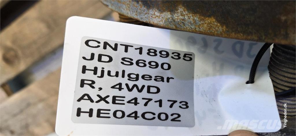 John Deere S690 Příslušenství a náhradní díly ke kombajnům