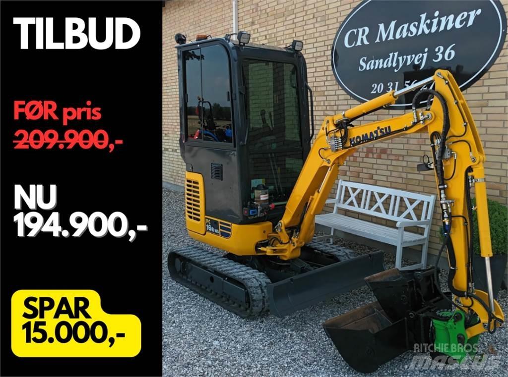 Komatsu pc16r hs Mini rýpadla < 7t