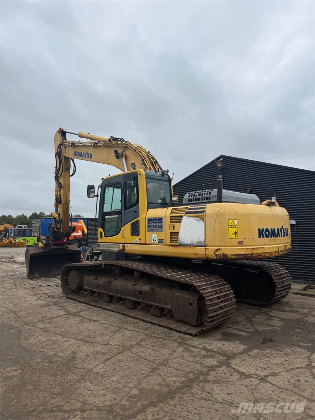 Komatsu PC290 Pásová rýpadla