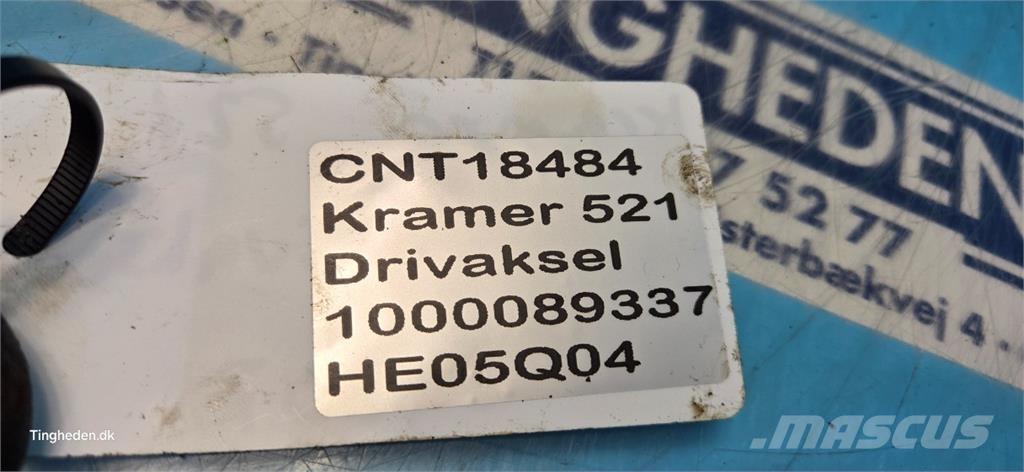 Kramer 521 Nápravy