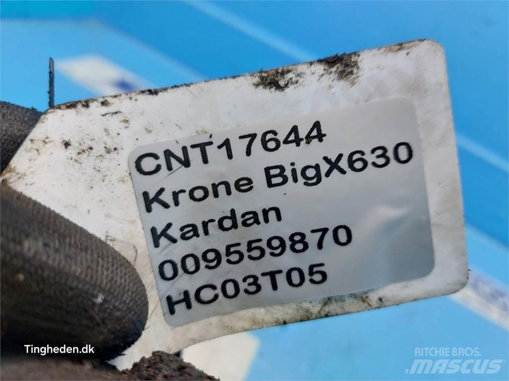 Krone Big X 630 Příslušenství strojů na seno a píci