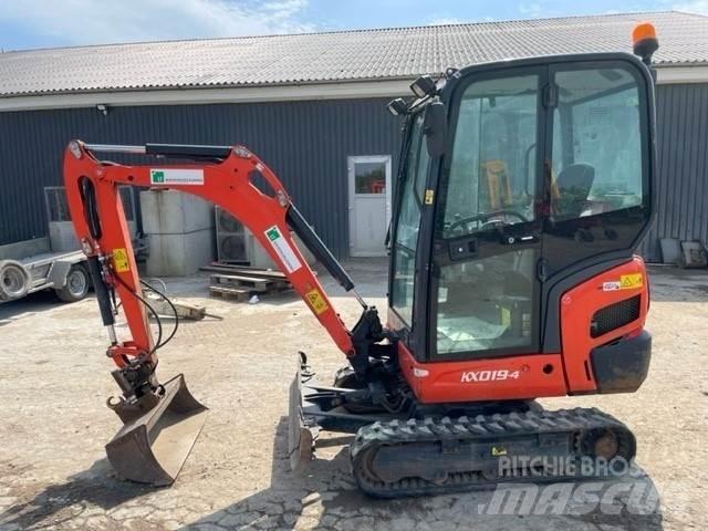 Kubota KX19-4 Mini rýpadla < 7t
