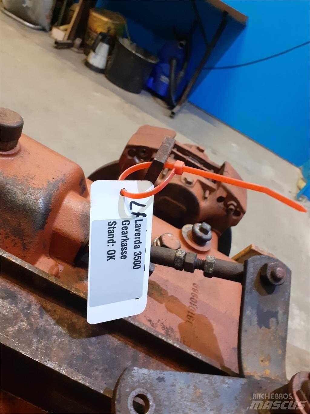 Laverda 3500 Převodovka
