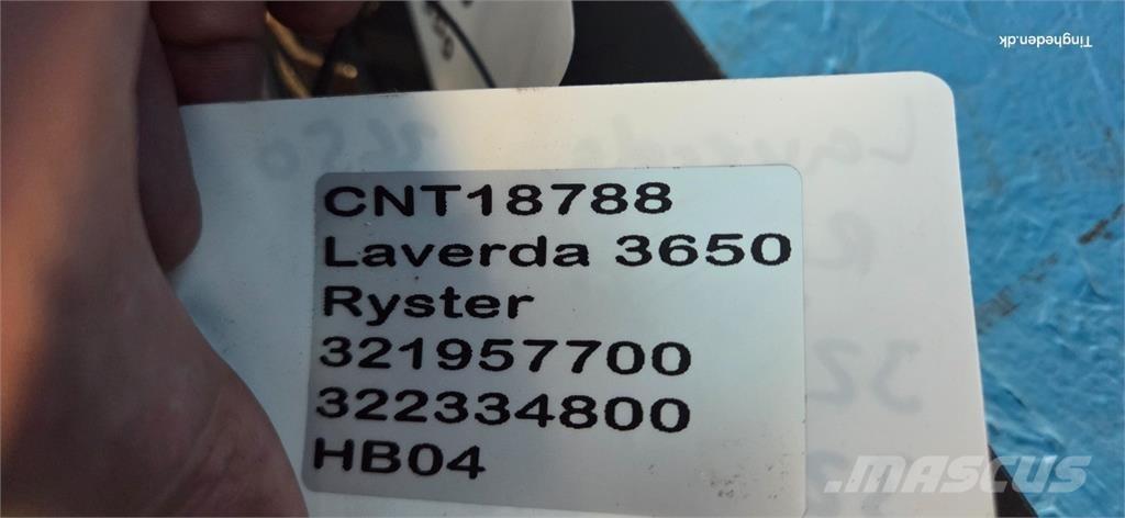Laverda 3650 Příslušenství a náhradní díly ke kombajnům
