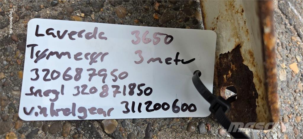 Laverda 3650 Příslušenství a náhradní díly ke kombajnům