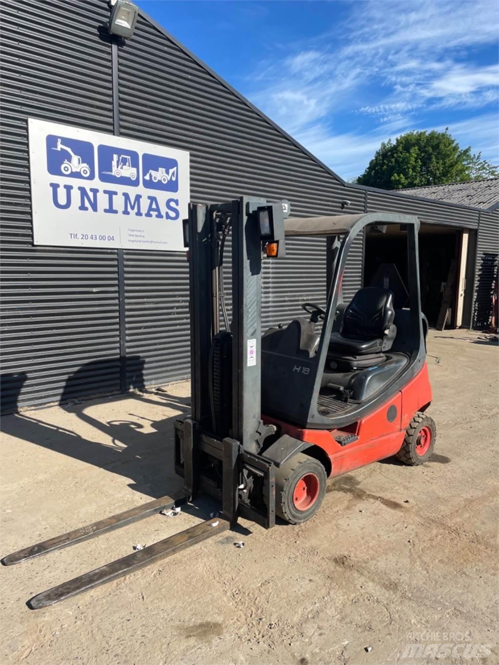 Linde H18T LPG vozíky