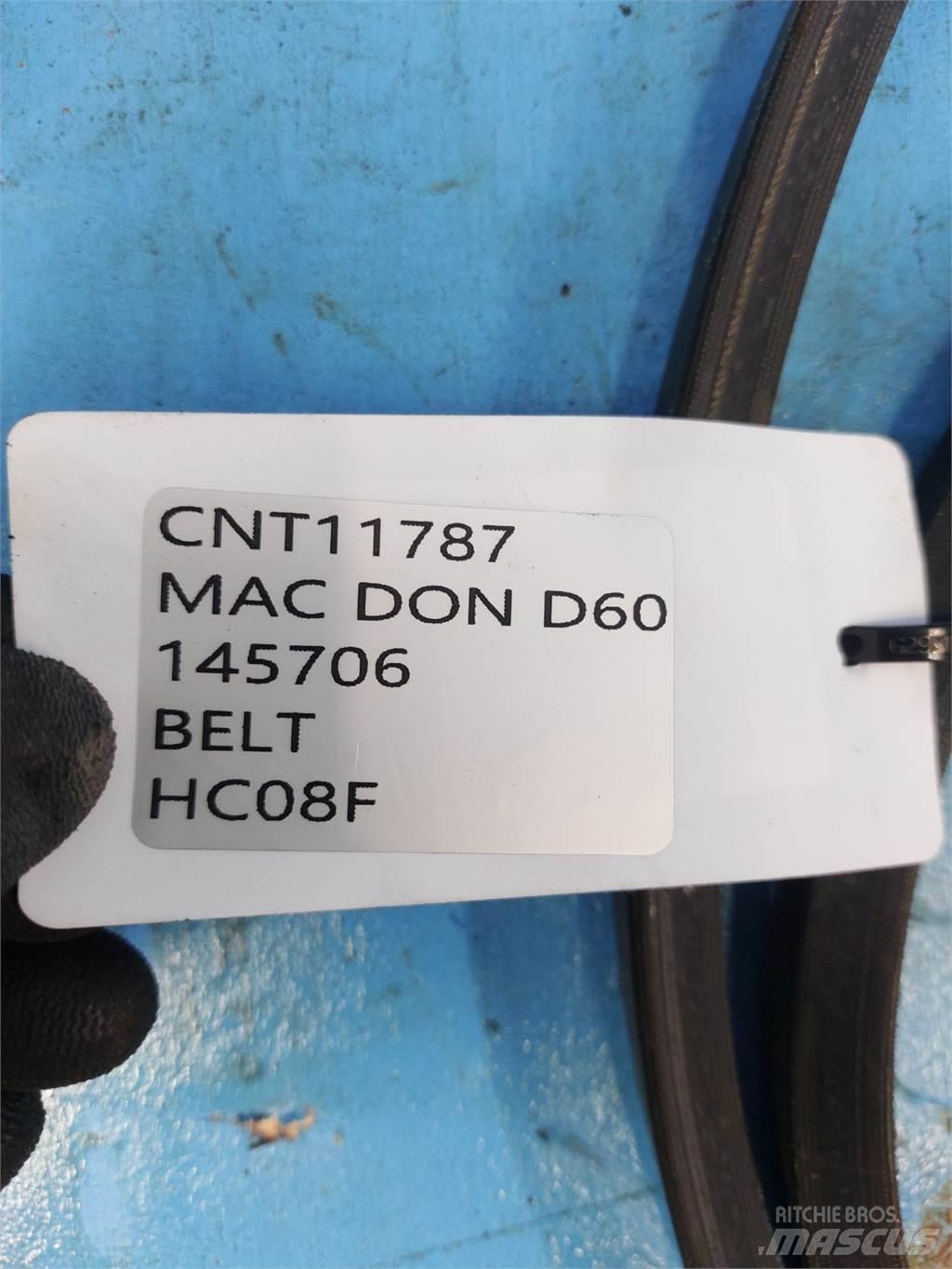 MacDon D60 Příslušenství a náhradní díly ke kombajnům