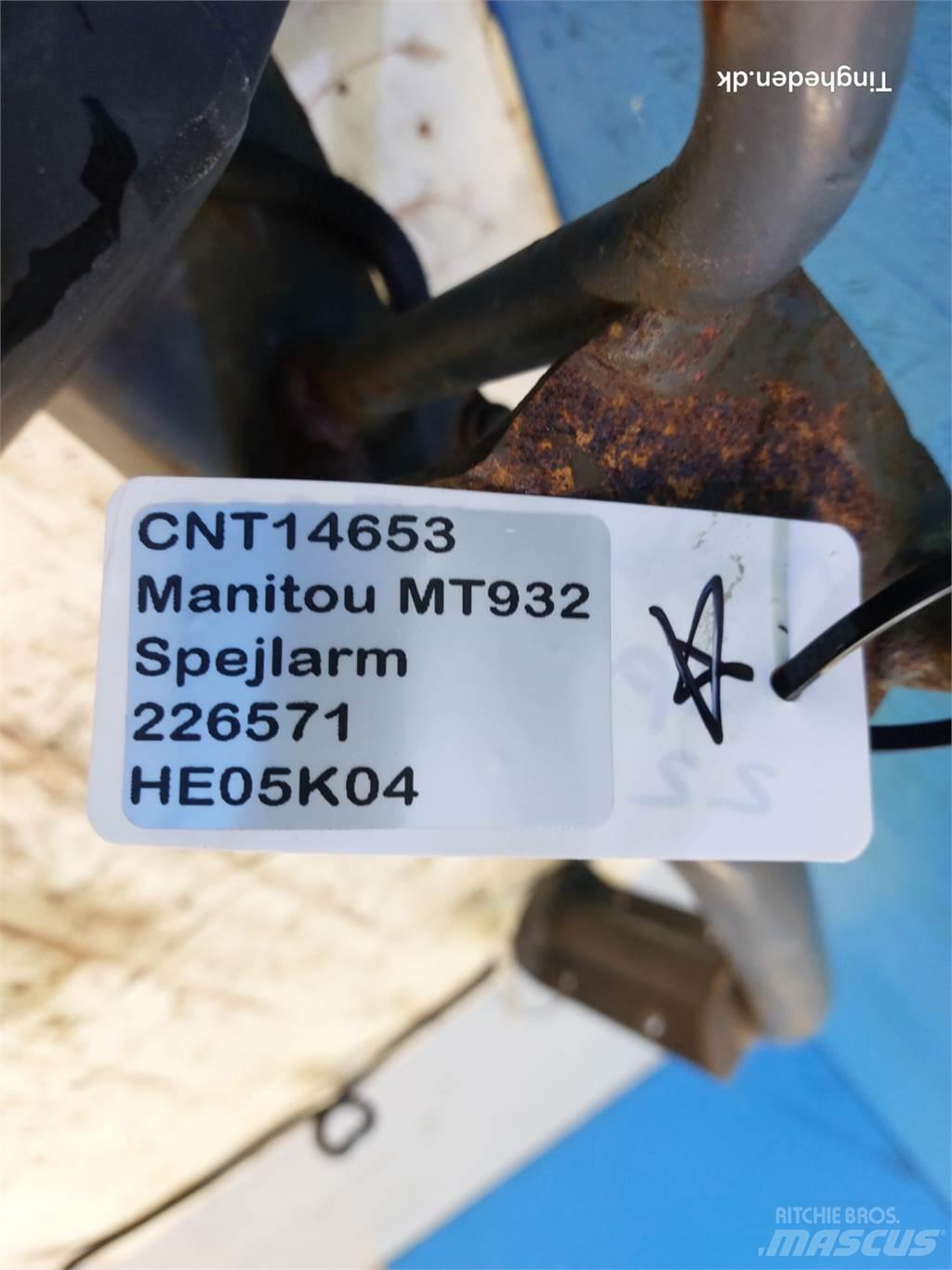 Manitou MT932 Prosévací lopaty