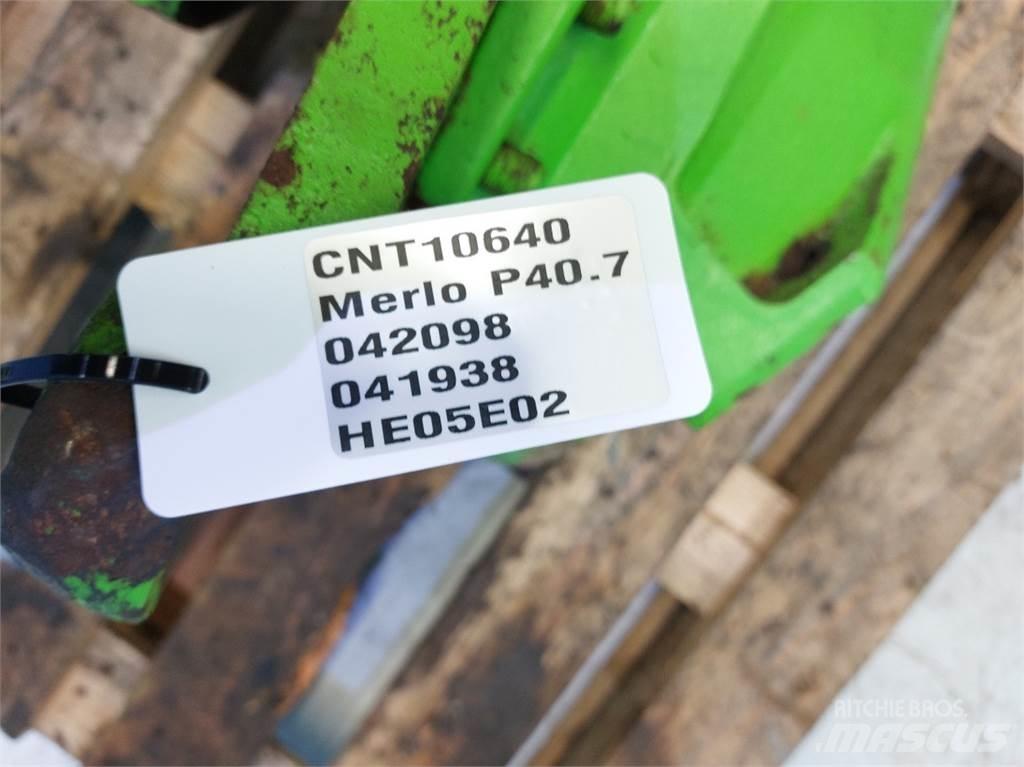 Merlo P40.7 Nápravy