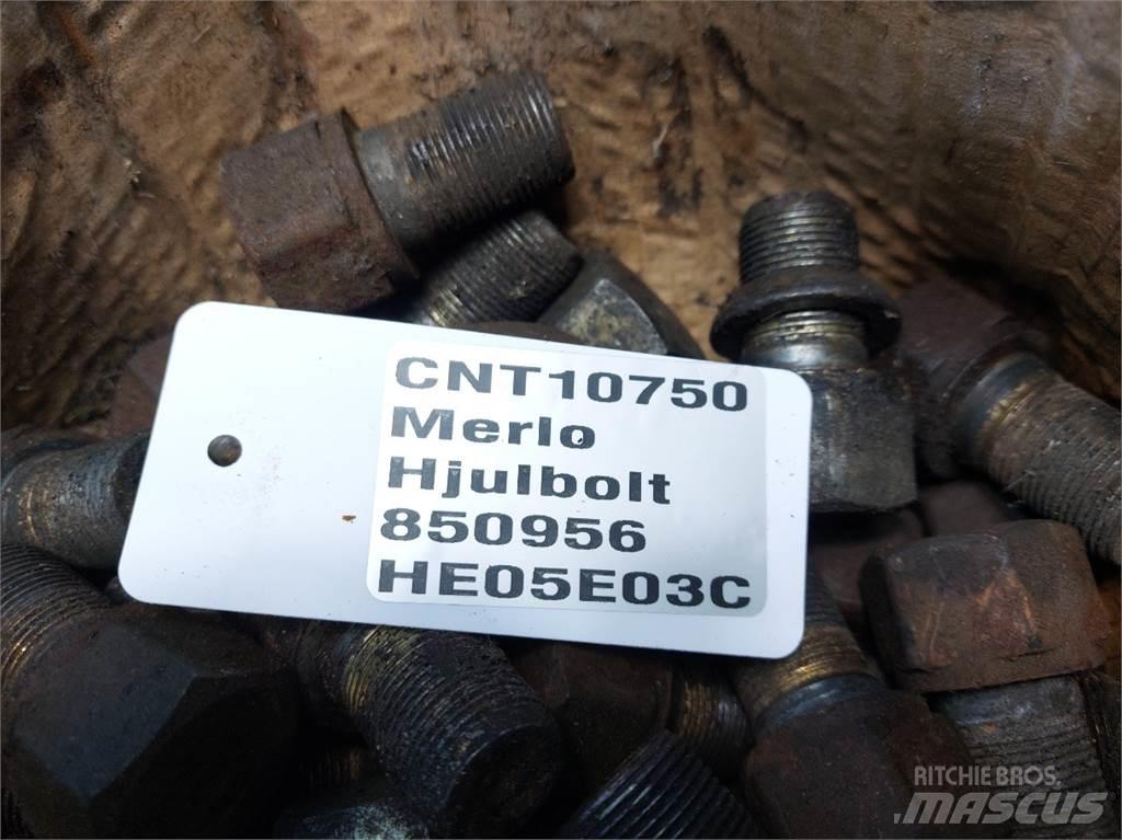 Merlo P40.7 Pneumatiky, kola a ráfky