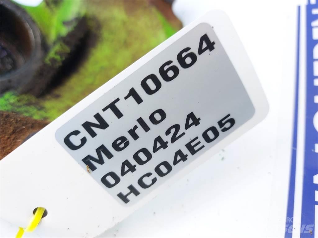 Merlo P41.7 Nápravy