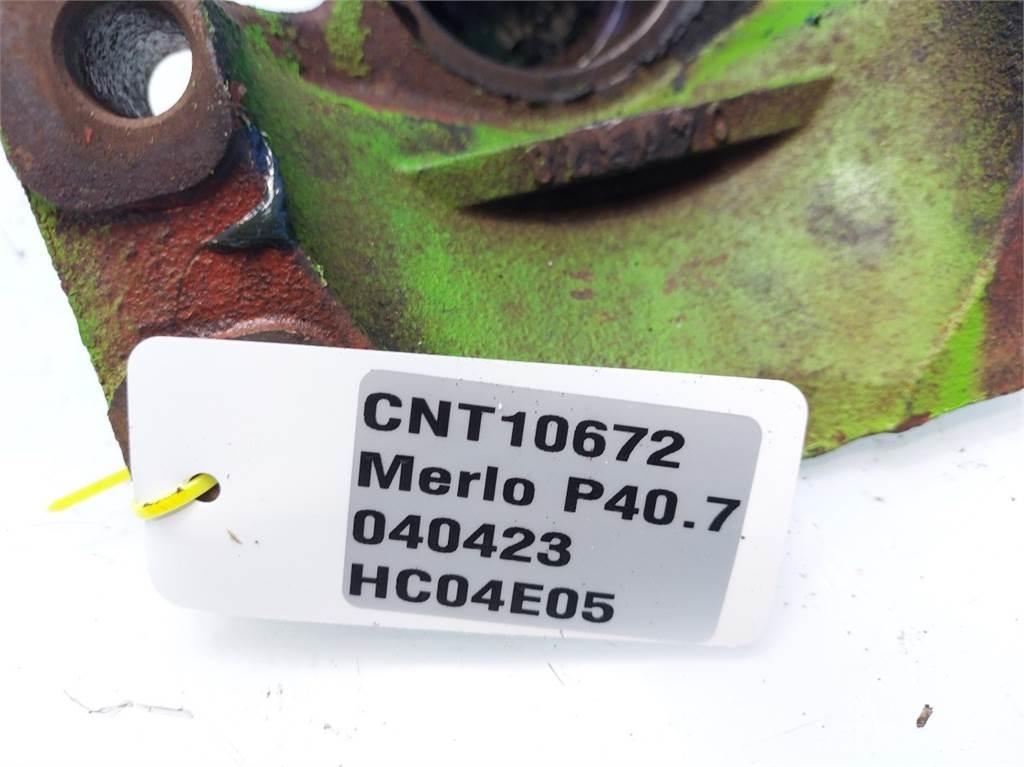 Merlo P41.7 Nápravy