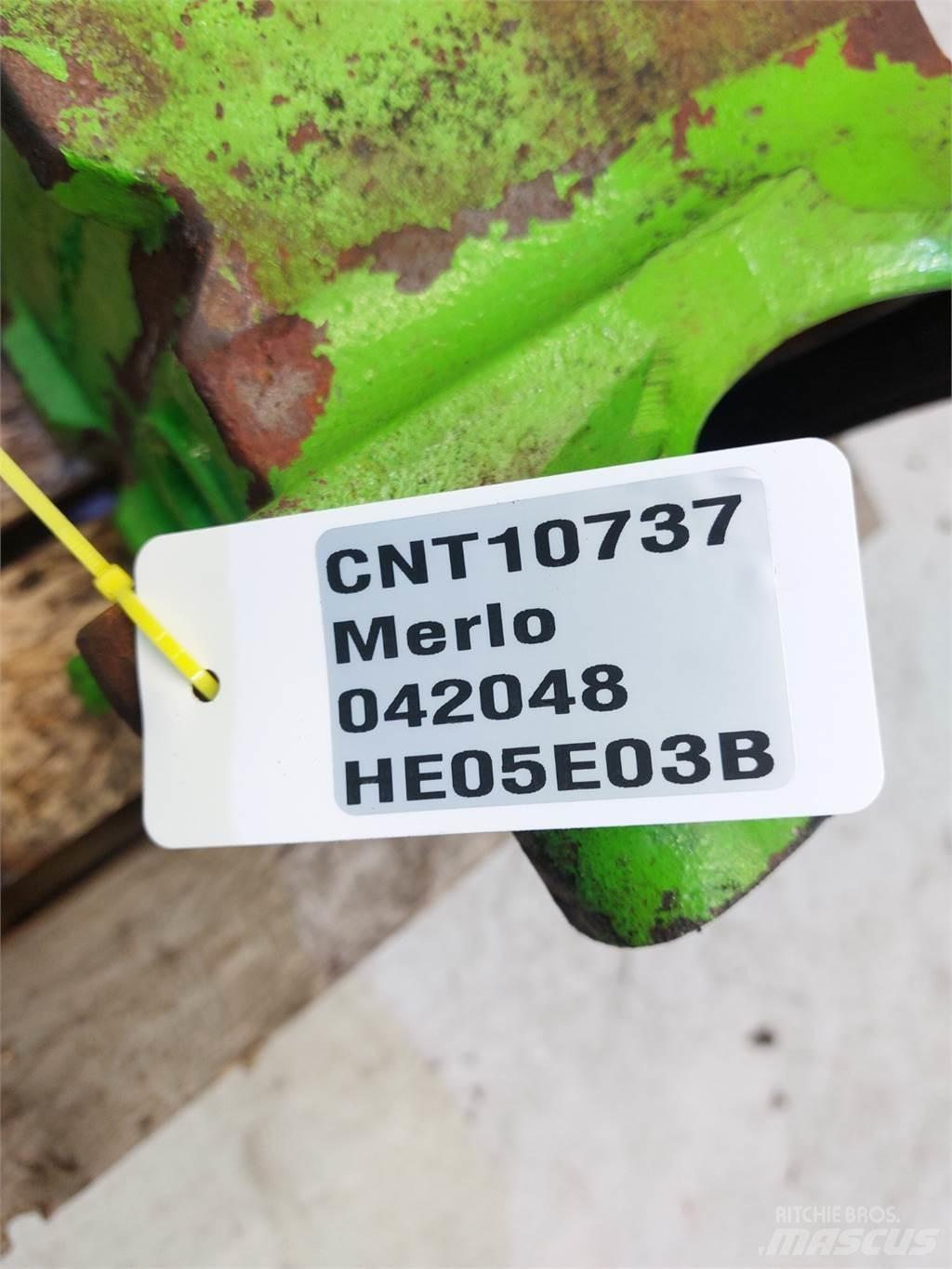 Merlo P41.7 Nápravy