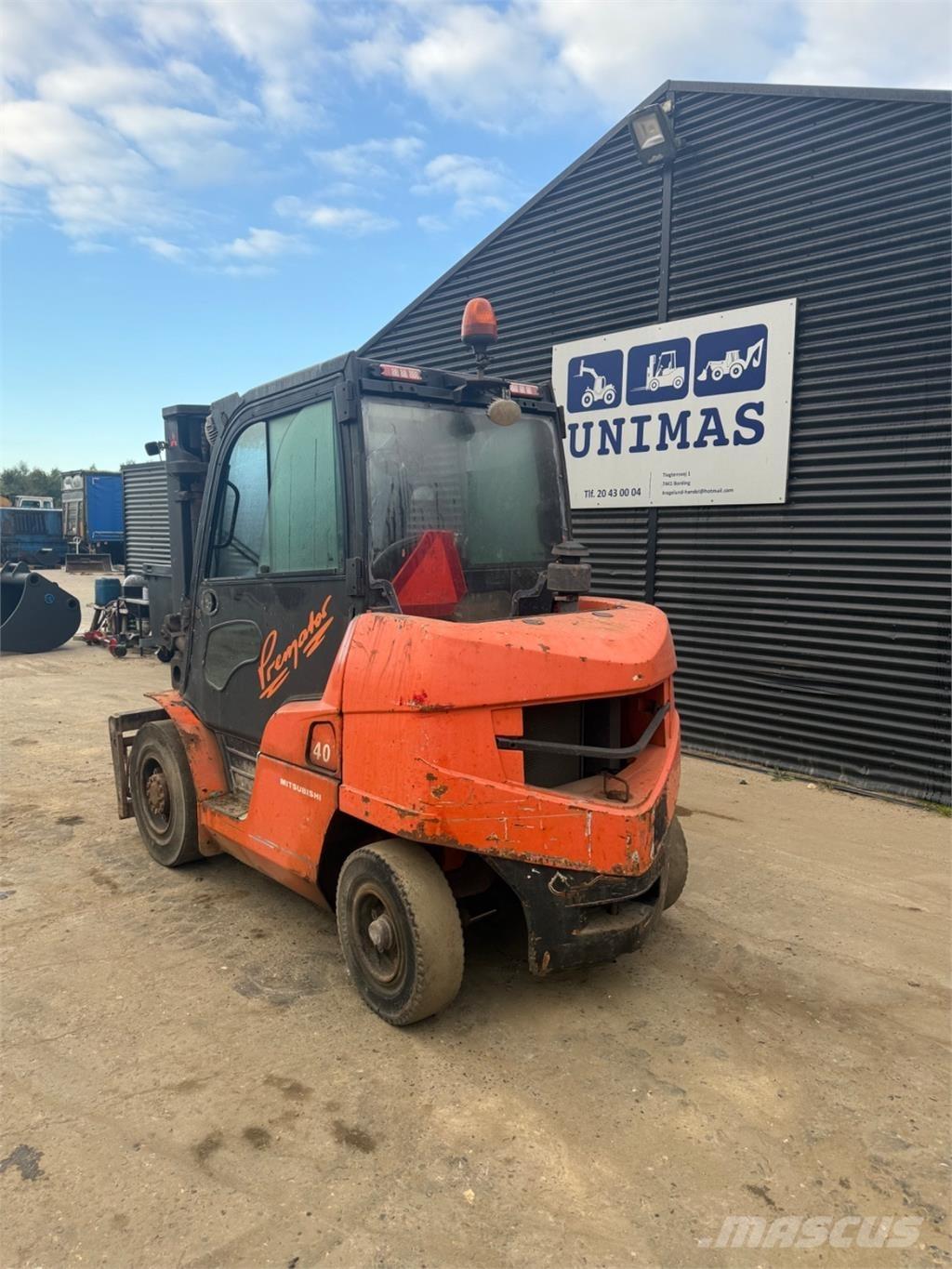Mitsubishi FD40 Dieselové vozíky