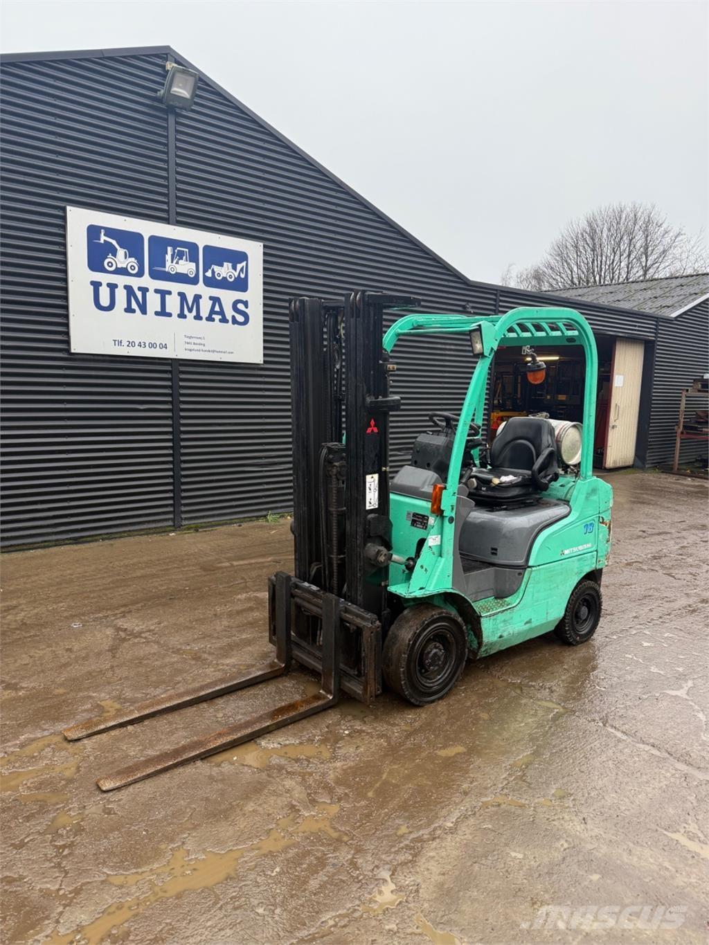 Mitsubishi FG18 LPG vozíky