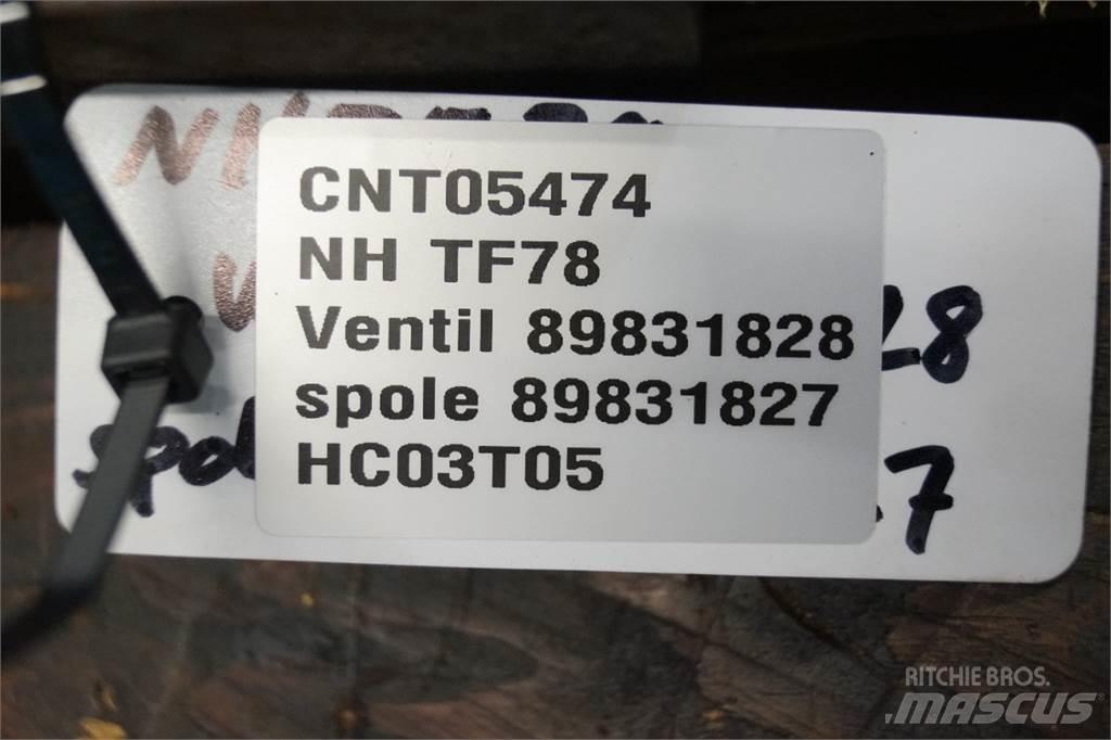 New Holland TF78 Hydraulika