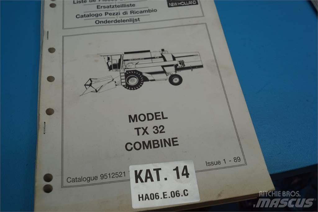 New Holland TX32 Další