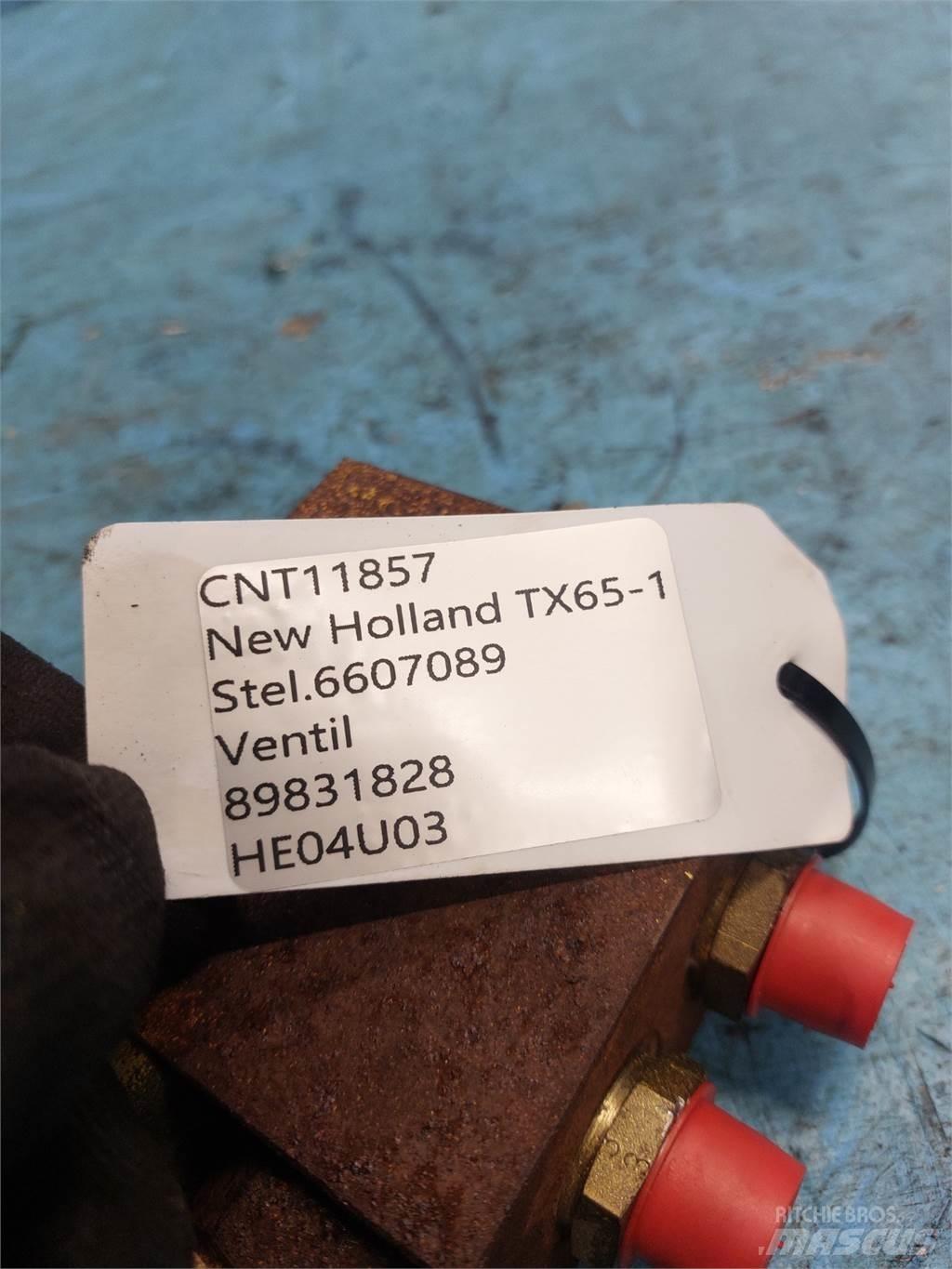 New Holland TX65 Hydraulika