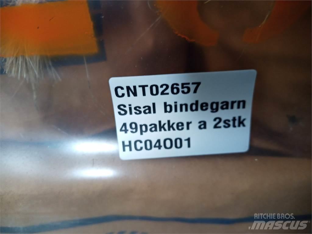  Sisal Bindegarn Stroje na sklizeň pícnin-příslušenství
