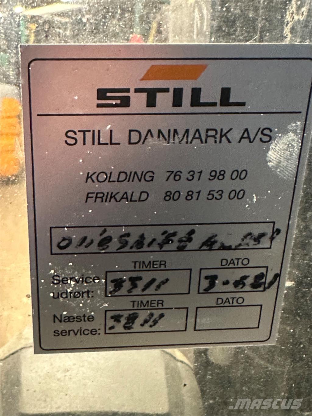 Still RX60-25L Akumulátorové vozíky