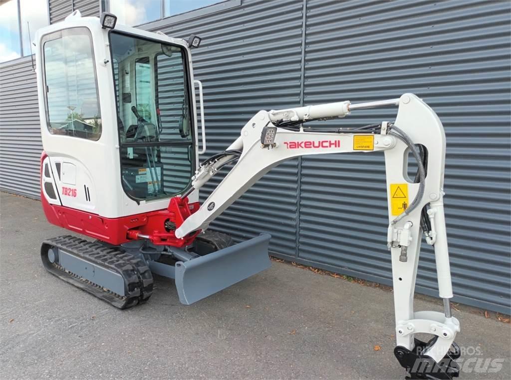 Takeuchi tb216 Mini rýpadla < 7t