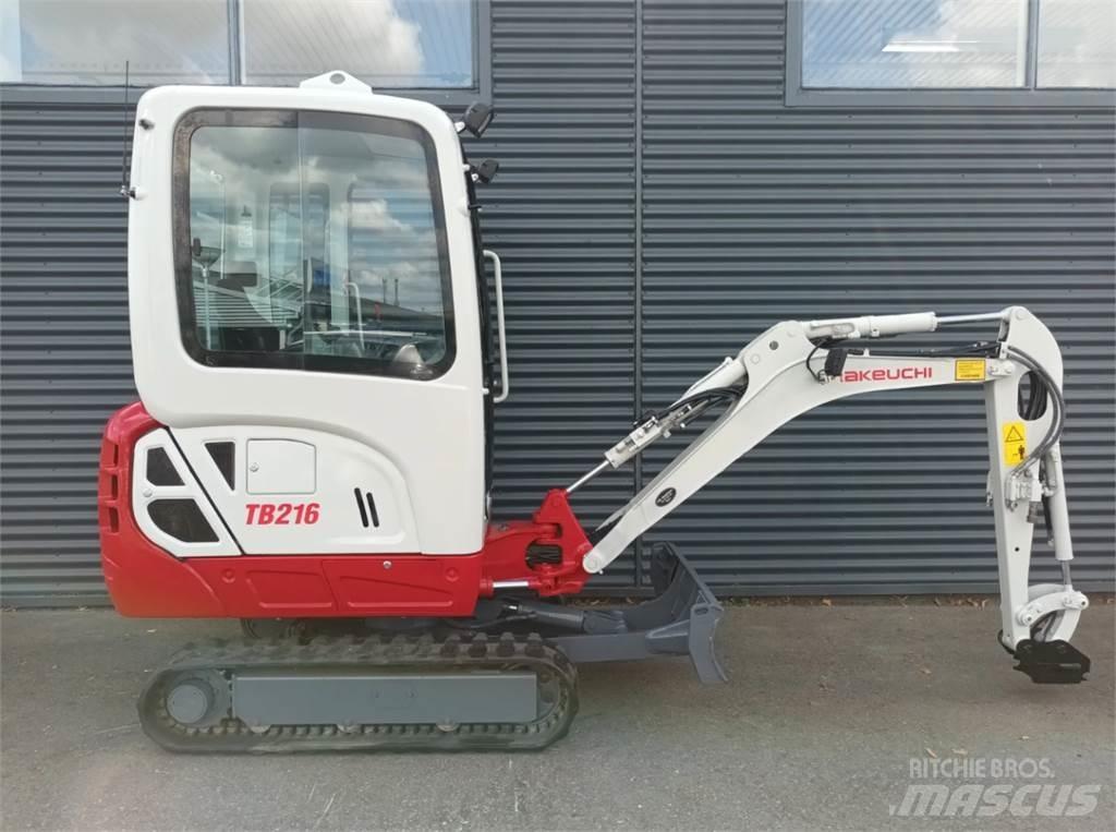 Takeuchi tb216 Mini rýpadla < 7t