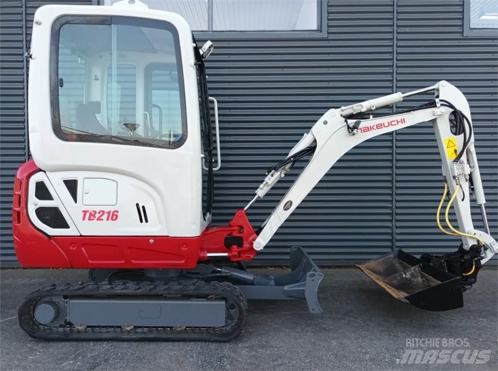 Takeuchi tb216 Mini rýpadla < 7t