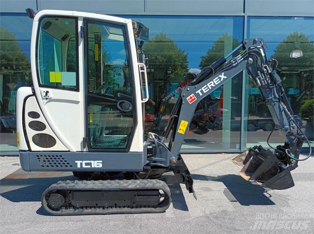 Terex tc16 Mini rýpadla < 7t