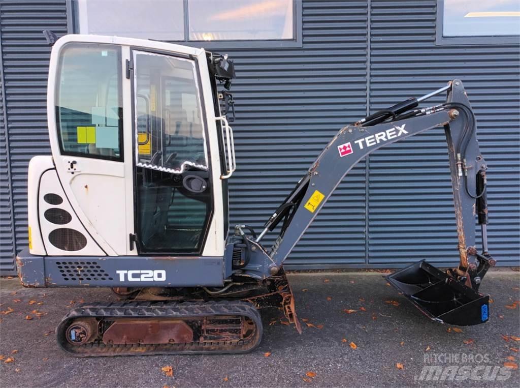 Terex tc20 Mini rýpadla < 7t