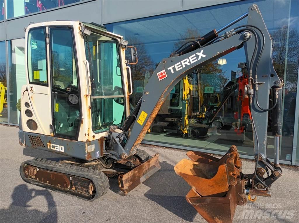 Terex tc20 Mini rýpadla < 7t