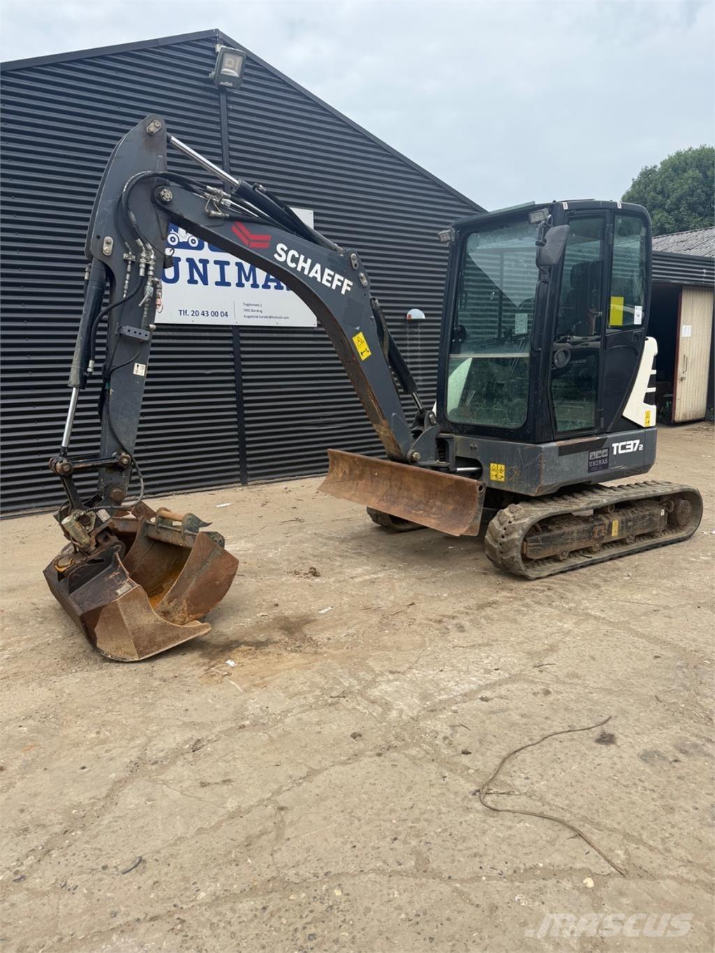 Terex TC37 Mini rýpadla < 7t