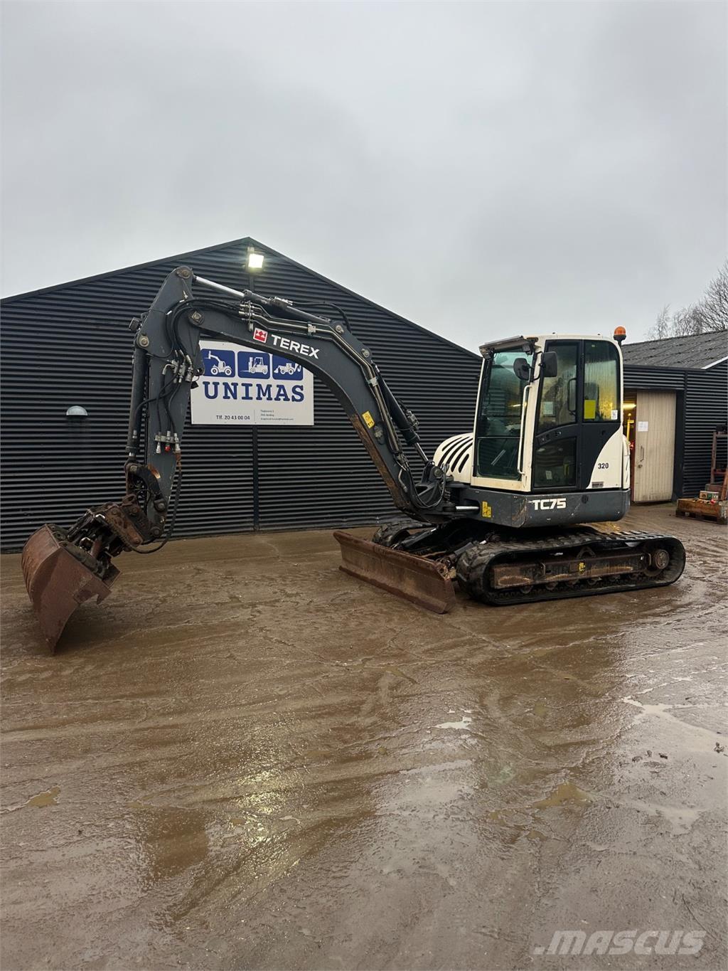 Terex TC75 Pásová rýpadla