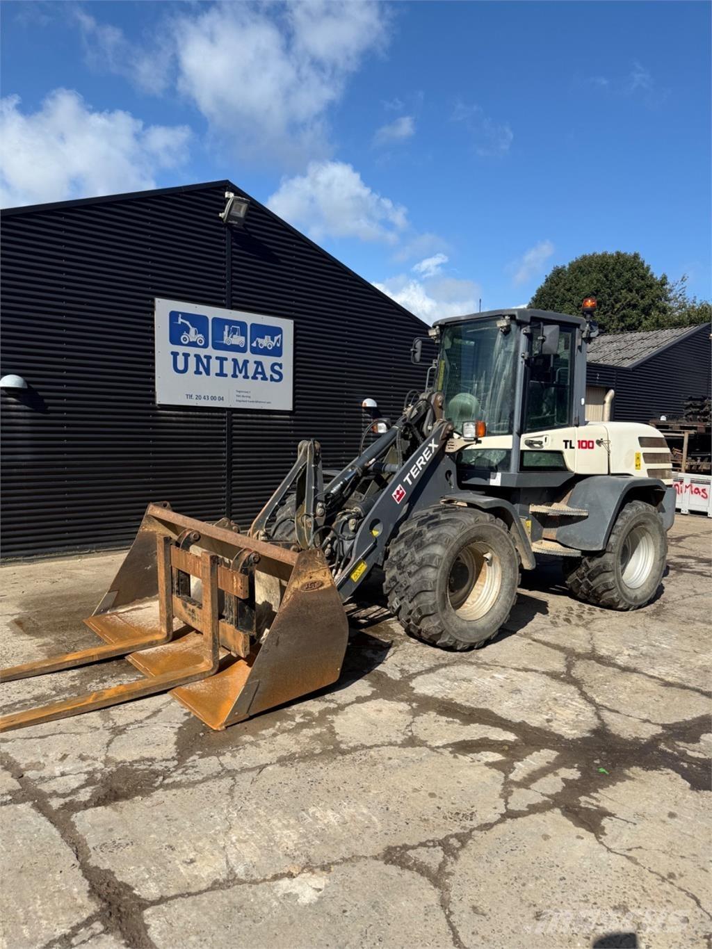 Terex TL100 Kolové nakladače
