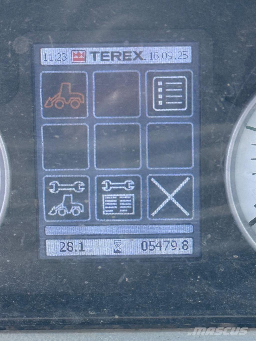 Terex TL100 Kolové nakladače