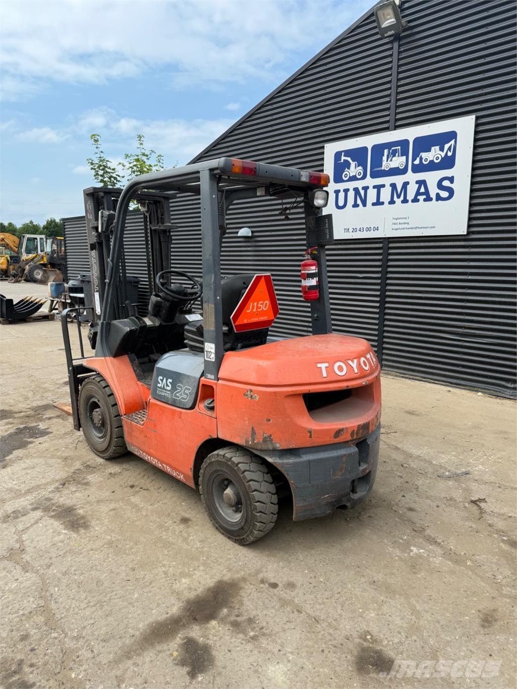 Toyota FD25 Dieselové vozíky