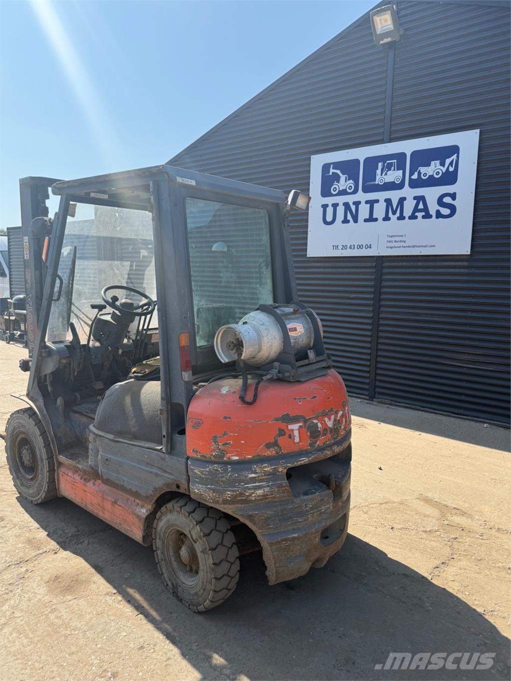 Toyota FG25 LPG vozíky