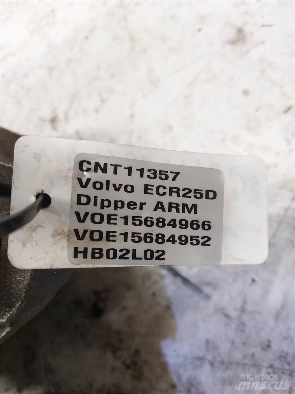 Volvo ECR25D Výložníky a lžíce