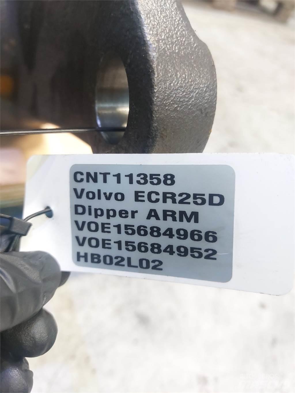 Volvo ECR25D Výložníky a lžíce