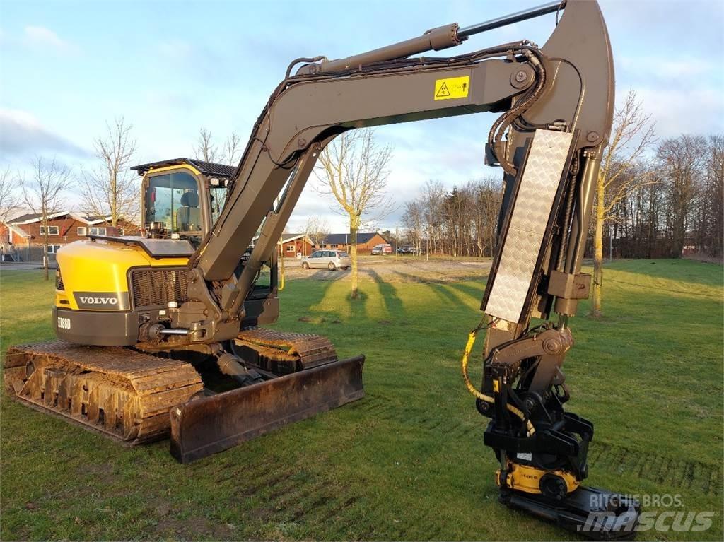 Volvo ECR88D Pásová rýpadla