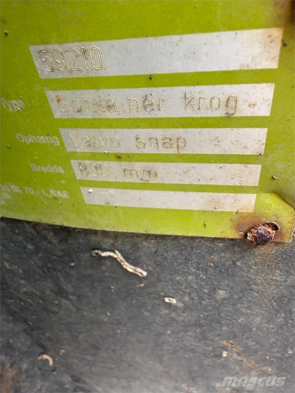 Volvo skifte Výložníky a lžíce