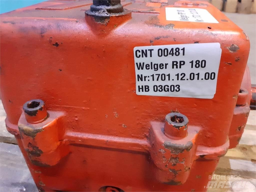 Welger RP 180 Převodovka
