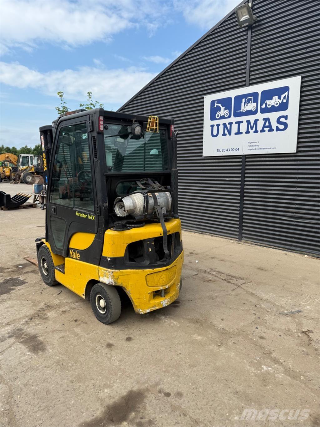 Yale GLP16 LPG vozíky