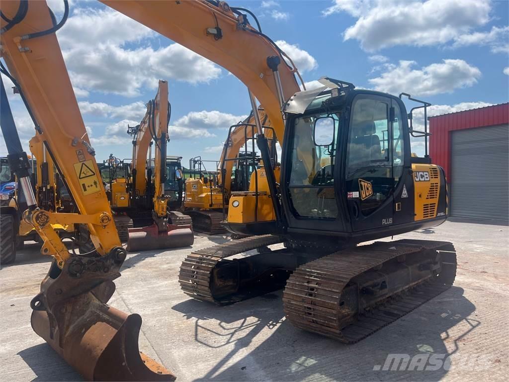 JCB JS130 LC Pásová rýpadla