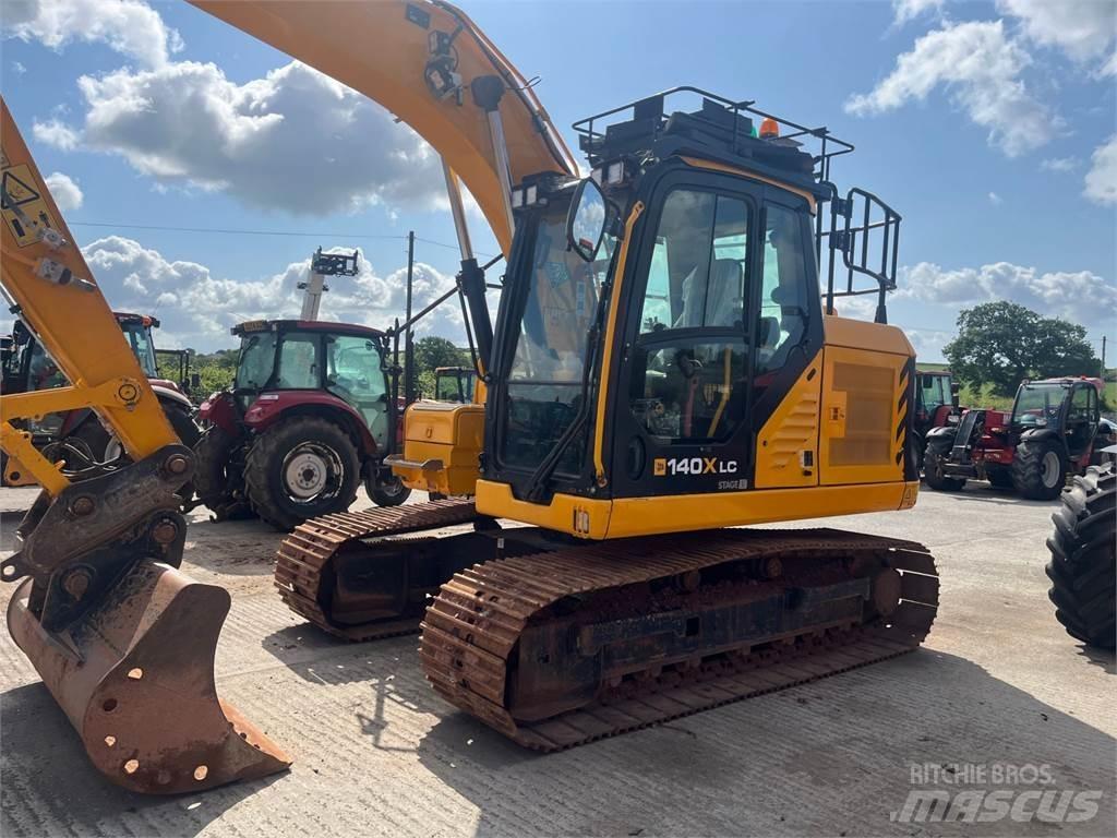 JCB U140X Pásová rýpadla