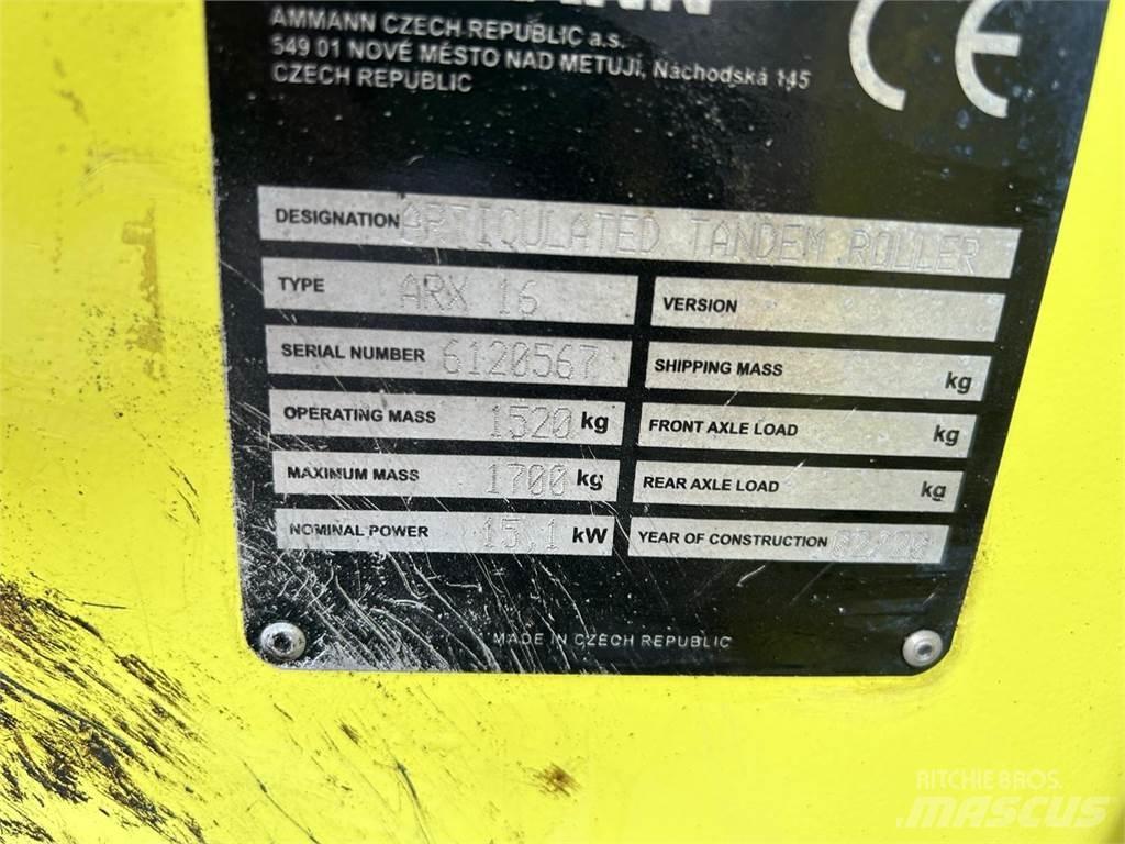 Ammann ARX16 AMMANN ARX16 Tandemové válce