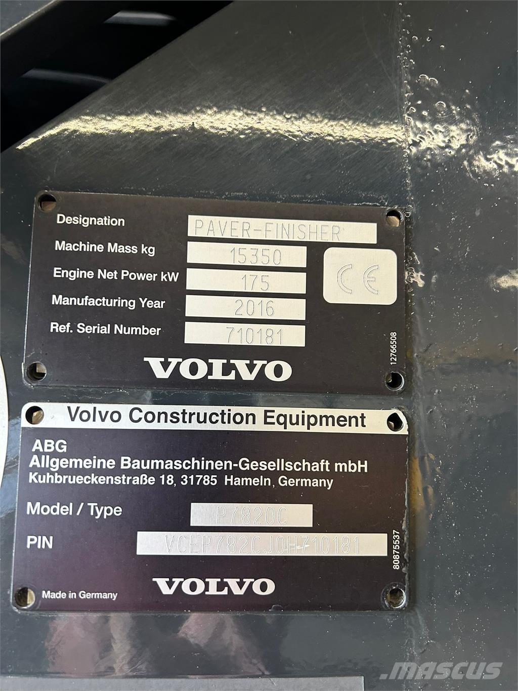  P7820C P7820C Finišery