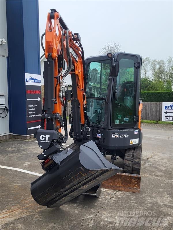 Develon DX27z-7 Mini rýpadla < 7t
