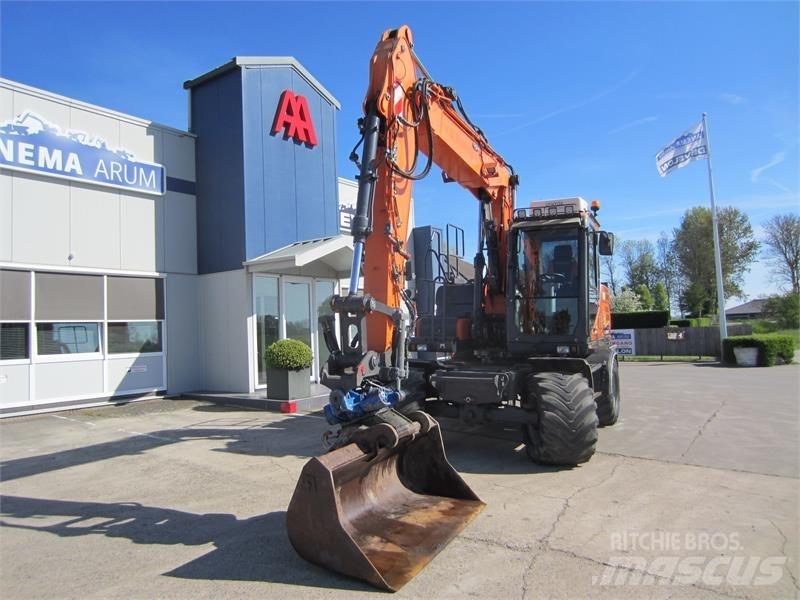 Doosan DX140W-3 Kolová rýpadla