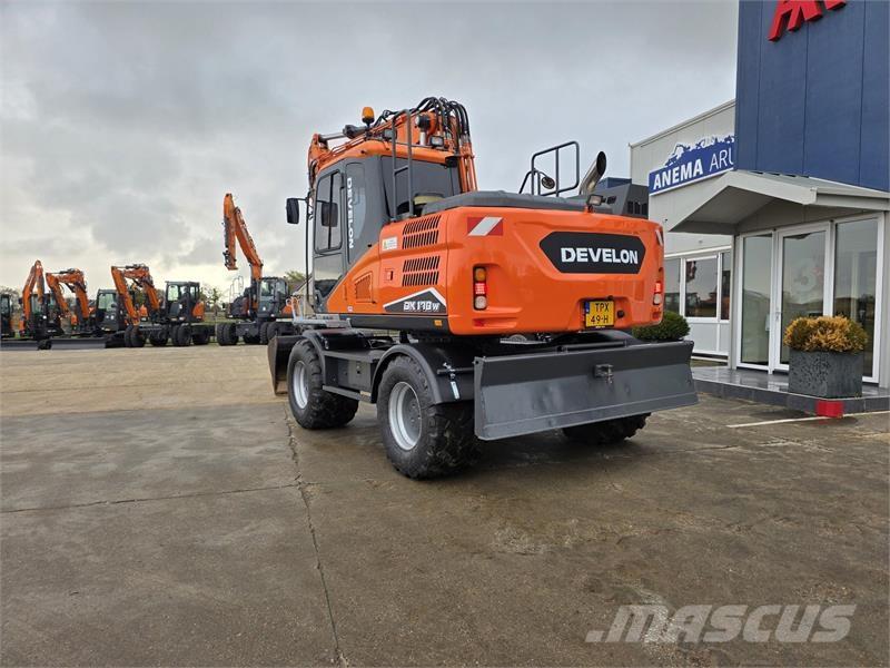 Doosan DX170W-5 Kolová rýpadla
